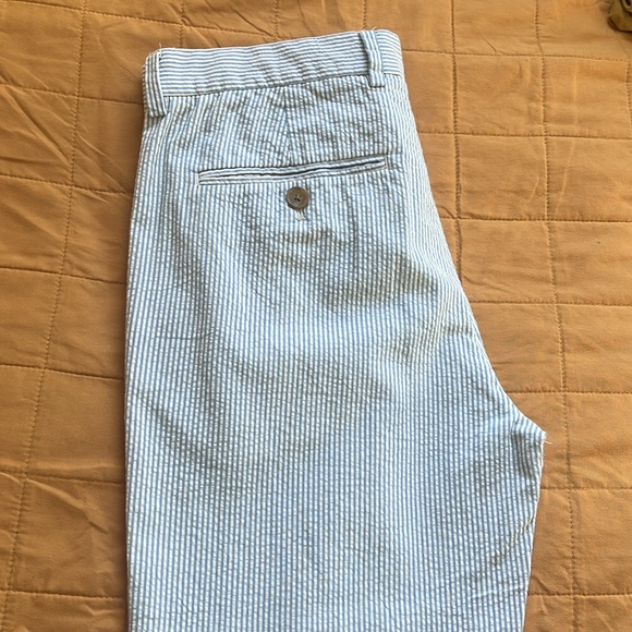 J. Crew boys Ludlow light blue and white seersucker suit - Picture 14 of 14